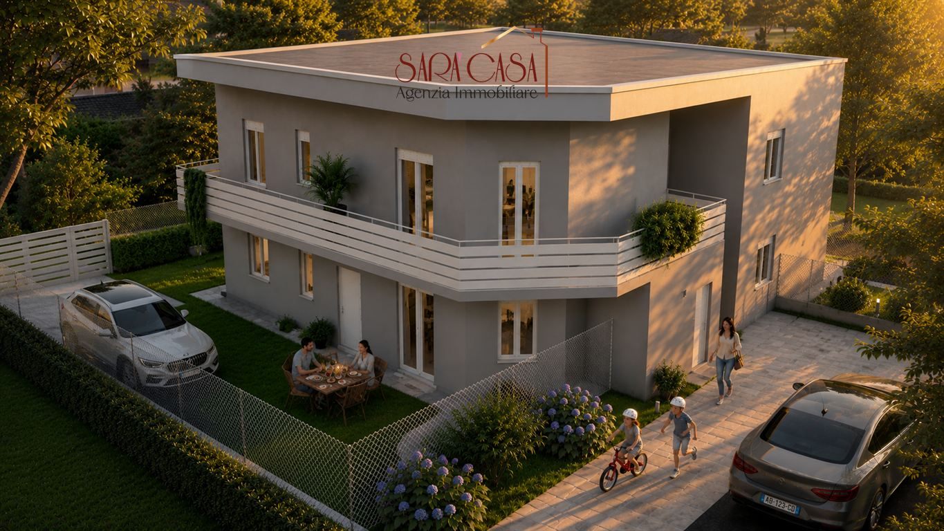 Bilocale con splendido terrazzo e posto auto