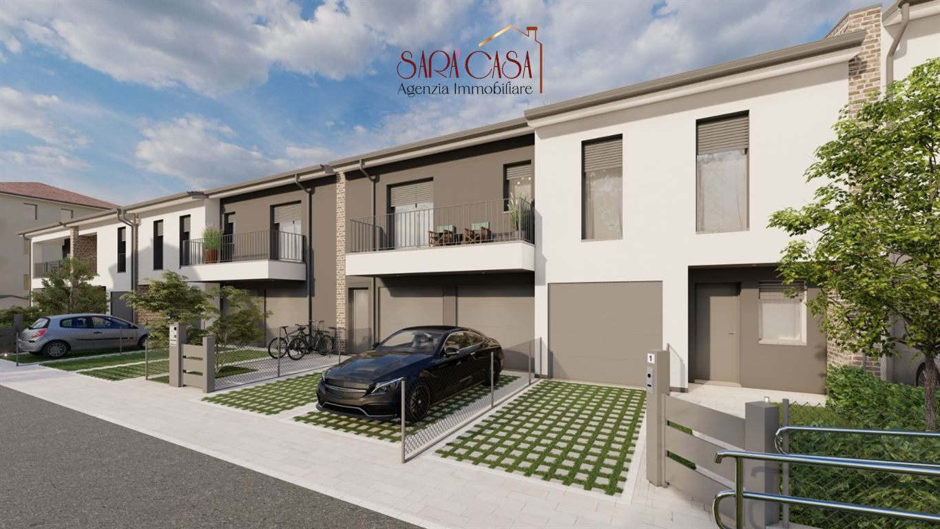 LUMINOSA VILLETTA CON GIARDINO PRIVATO, GARAGE E POSTO AUTO