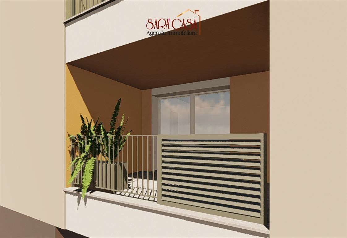 Appartamento con due camere da letto e terrazzo