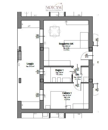 BILOCALE CON AMPIO TERRAZZO ESCLUSIVO